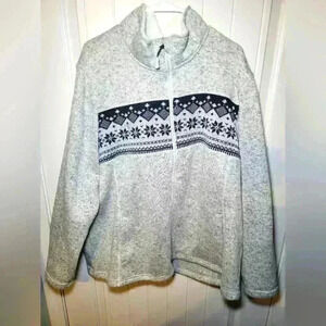 Faded glory  jacket 3XL with Snowflakes.